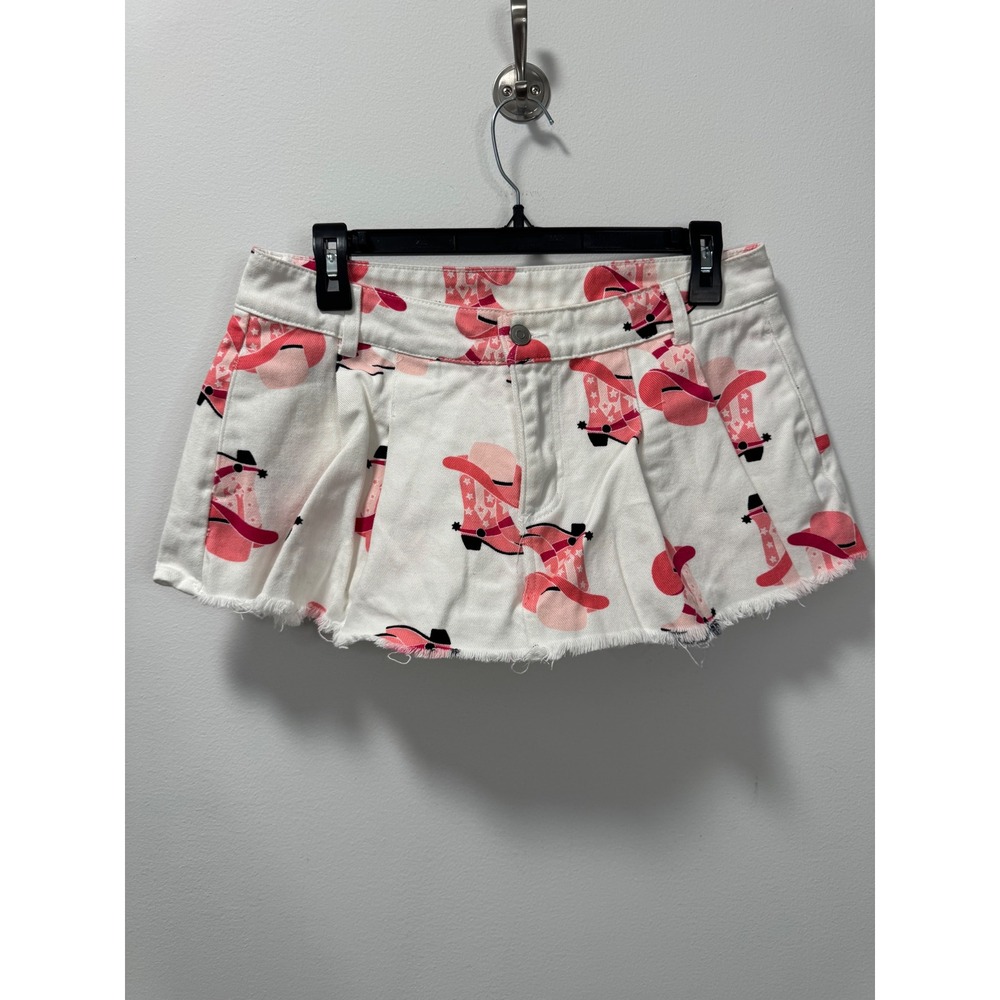 Fantastic Fawn Coastal Cowgirl Mini Skort Country Western M Dolly Parton Style